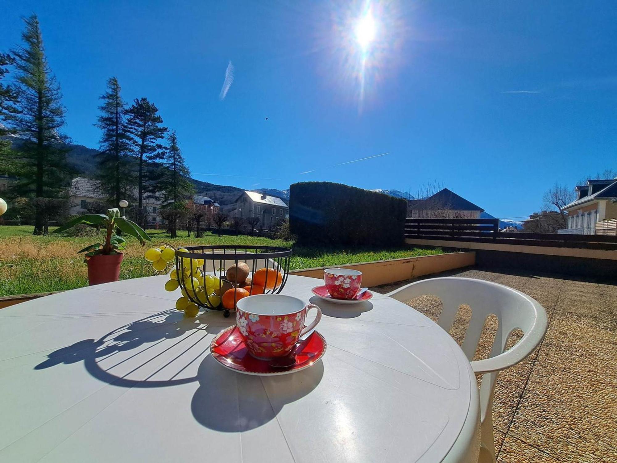 Apartament T2 Centre Barcelonnette Avec Garage, Terrasse Et Parc Prive - Fr-1-165A-101 Zewnętrze zdjęcie